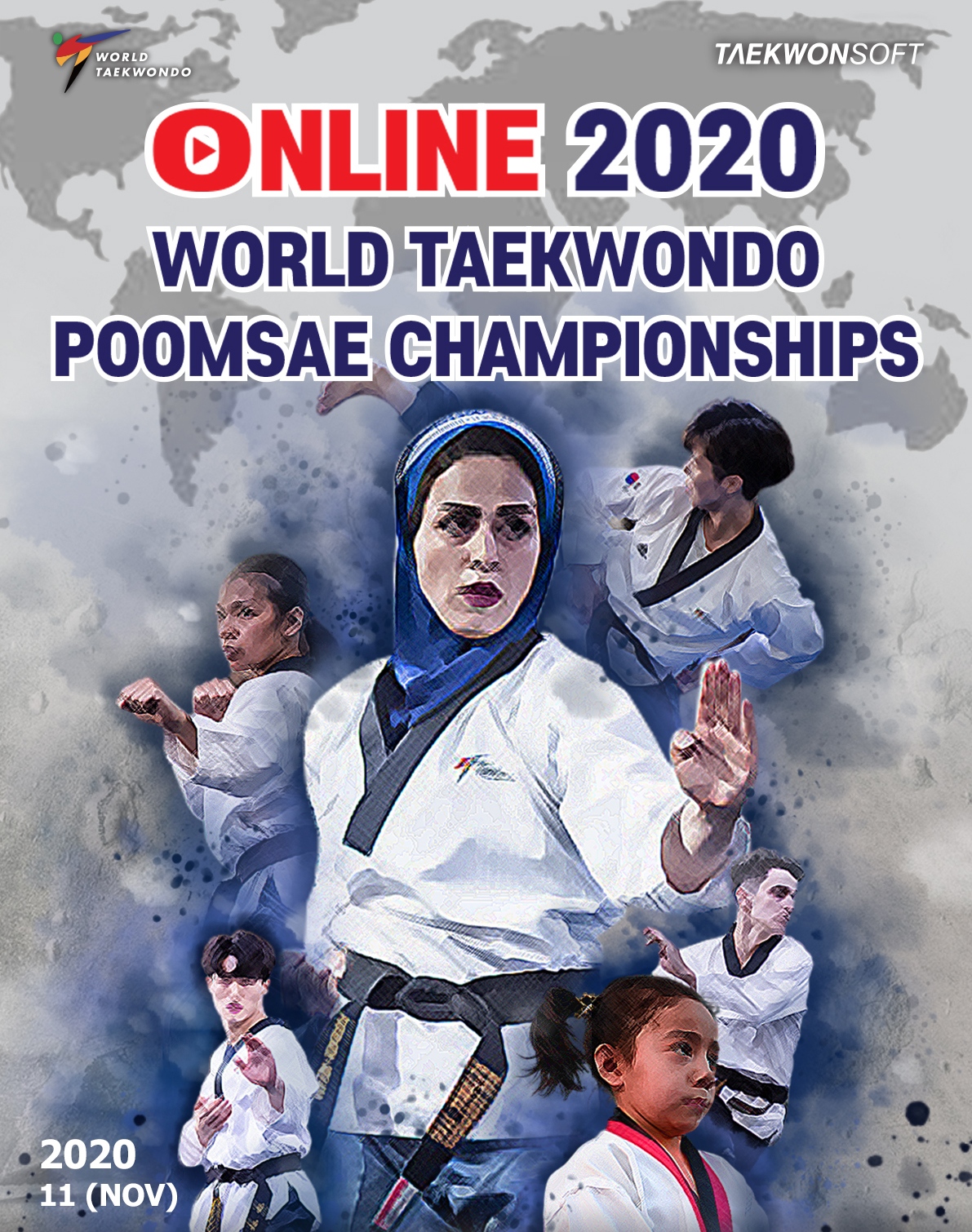 Poster: 2020 Online WT Poomsae Championships