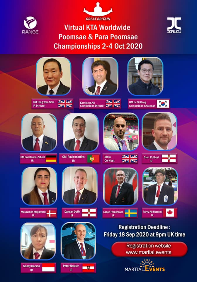 Foto: Virtual KTA Worldwide Poomsae & Para Championships 2020, Poster
