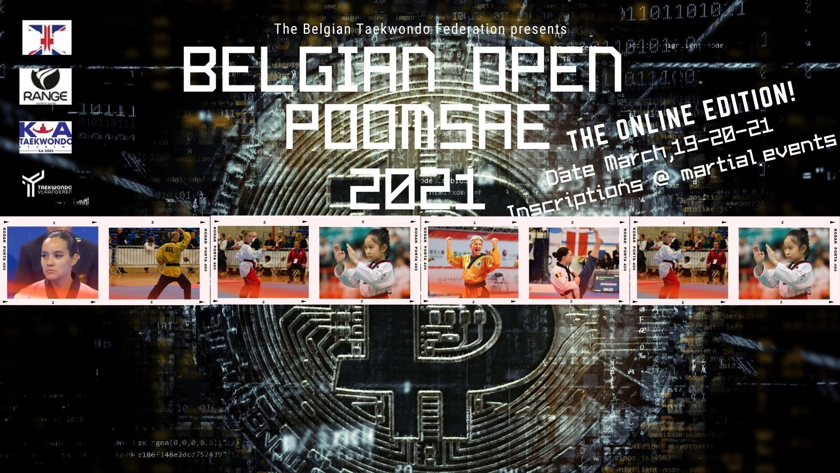 Foto: Belgian Open Poomsae 2021 Poster