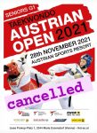 Foto: Austrian Open 2021 Kyorugi G1 November cancelled
