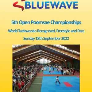 Foto: 5th Bluewave Taekwondo Championships 2022, Poster