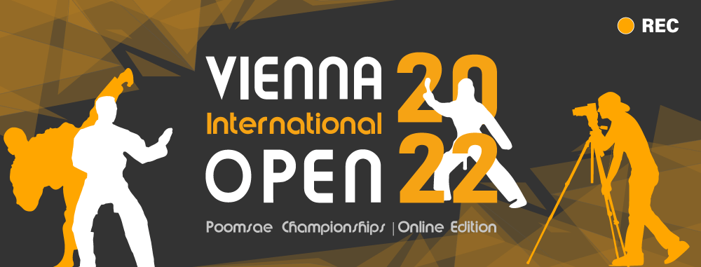 Foto: 2nd Vienna International Open Poomsae Championships 2022, Banner