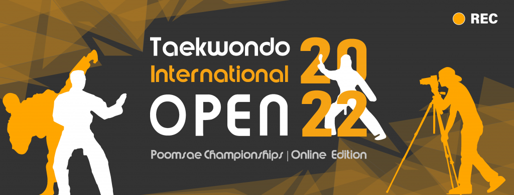 Foto: 2nd International Open Taekwondo Poomsae Championships 2022, Online Edition - Poster