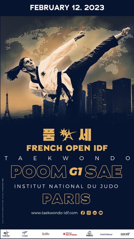 Foto: G2 French Open Taekwondo Poomsae 2023, Paris