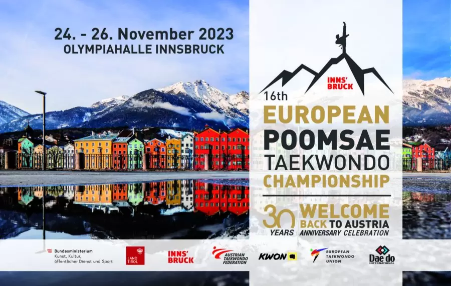 Bild: Poomsae-EM 2023, Poster
