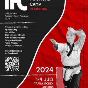 Bild: 3rd INTERNATIONAL POOMSAE CAMP 2024 Austria © DOJANG Wien Taekwondo, Carmina Presinszky