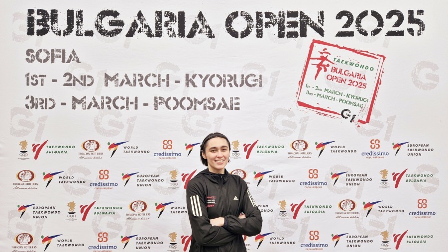 Bild: G1 Bulgaria Open Poomsae 2025 Sofia - Carmina Presinszky