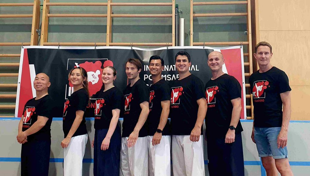Bild: IPC 2024 Austria Coaches: Ky-tu Dang, Zuleyma Ibanez, Adina Machwirth, Benjamin Harder, Joel van der Weide, Hristo Varbanov, Peter Nestler, Kai Müller