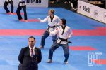 Bild: Poomsae-EM 2025, Tallinn - Recognized Poomsae U40 female, R16, GER - AUT © BPT