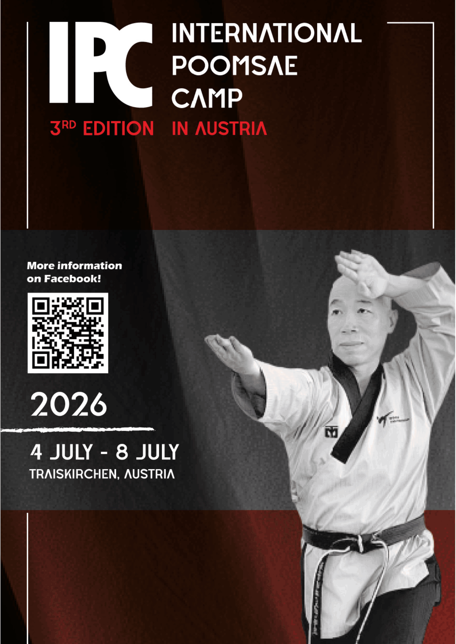 Foto: International Poomsae Camp Austria 2026, Outline © IPC Austria